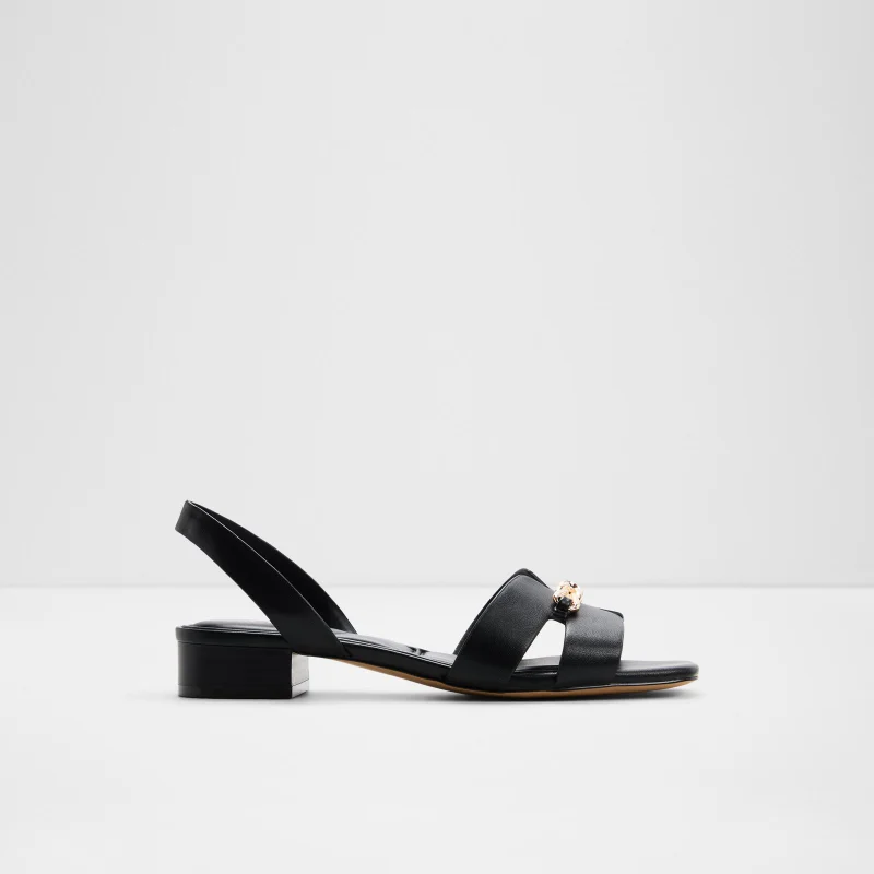 ALDO Alamaendar-In Women's Black Block Heel Sandals